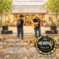 Le Duo Les Memphis 2 Guitare Voix Harmonica en Live