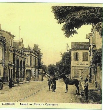 Exposition : Lézat-sur-Lèze en cartes postales anciennes