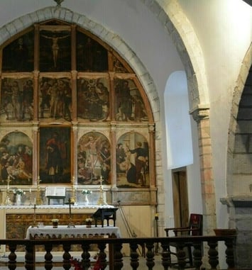 Venez découvrir l'église Saint-Quintin de Galey accompagné d'un guide