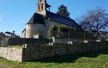 Visite de l'église de Pouech