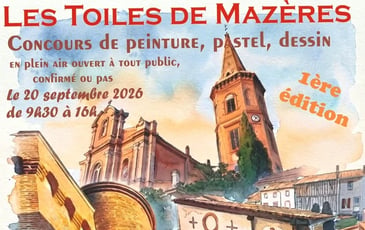 Concours de peinture : les toiles de Mazères