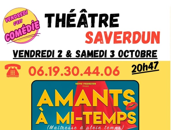 Vendredi c'est Comédie "Amants à mi-temps"